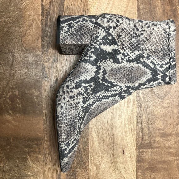 Marc Fisher Jerica Snakeskin Boots - Picture 3 of 14